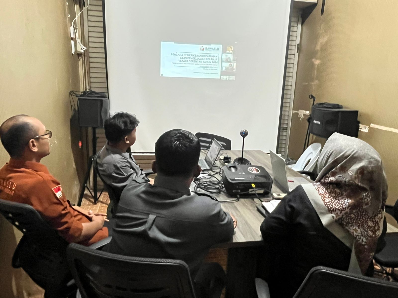 Rapat bersama Irwil II Bawaslu RI