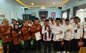 Penandatangann MoU bersama Kemang Kabupaten Nunukan