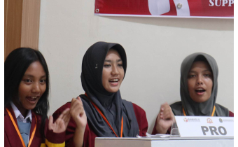 Debat Pelajar Demokrasi ke-4 Sekolah tingkat SMA, SMK dan MA Se-Kabupaten Nunukan Tahun 2026