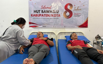donor darah bawaslu nunukan